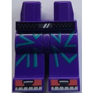LEGO Dark Purple Bunny Guitarist Legs (3815)