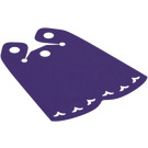 LEGO Dark Purple Cape with Heart Shaped Holes (21497)