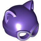 LEGO Violet Foncé Catwoman Masquer avec Argent Des lunettes de protection (29292 / 54959)