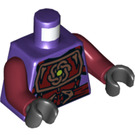 LEGO Violet foncé Clouse Minifig Torse (973 / 76382)