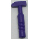 LEGO Dunkles Violett Kreuz Pein Hammer mit 6 Rippengriffen