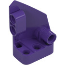 LEGO Morado oscuro Curvo Panel 1 Izquierda (87080)