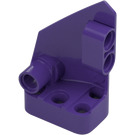 LEGO Viola scuro Curvo Pannello 2 Destra (87086)