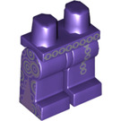 LEGO Dark Purple Disco Diva Minifigure Hips and Legs (3815 / 19393)