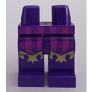 LEGO Viola scuro Discowgirl Gambe (3815)