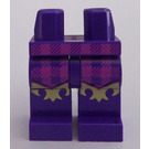 LEGO Violet foncé Discowgirl Jambes (3815)