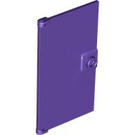 LEGO Dark Purple Door 1 x 4 x 6 with Stud Handle (35291 / 60616)