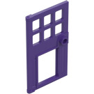 LEGO Dark Purple Door 4 x 6 with Cut Out (79730)