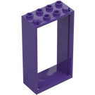 LEGO Dunkles Violett Tür Rahmen 2 x 4 x 6 (60599)