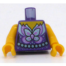 LEGO Dark Purple Fairy Singer Torso (973)