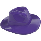 LEGO Morado oscuro Fedora Sombrero (61506 / 88410)