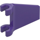 LEGO Viola scuro Bandiera 2 x 2 Angolato con bordo svasato (80324)