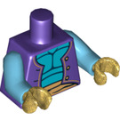 LEGO Violet Foncé Genie Torse (973 / 88585)