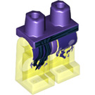 레고 어두운 보라색 귀신 닌자 Attila 미니피규어 엉덩이와 다리 (3815 / 23889)