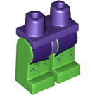 LEGO Donkerpaars Green Goblin Minifigure Heupen en benen (3815 / 21145)