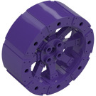 LEGO Dark Purple Hard Plastic Wheel Ø56 x 22 with Spokes (55817 / 61745)