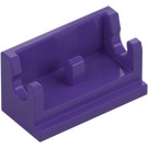 LEGO Dark Purple Hinge 1 x 2 Base (3937)