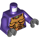LEGO Dark Purple Hitomi Torso (973 / 76382)