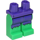 LEGO Violet foncé Hulk Minifigure Hanches et jambes (3815)