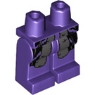 LEGO Donkerpaars Huntsman Minifigure Heupen en benen (3815 / 76828)