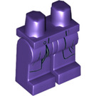 LEGO Violet foncé Joker (Heath Ledger) Minifigure Hanches et jambes (3815 / 18617)