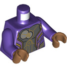 LEGO Dark Purple Kingo Minifig Torso (973 / 76382)