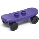 LEGO Minifig Skateboard with Black Wheels (42511)