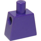 LEGO Viola scuro Minifigure Busto (3814 / 88476)