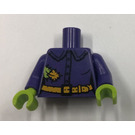 LEGO Violet Foncé Minifigurine Torse (973)