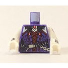 LEGO Viola scuro Minifigure Busto Vampire Bassist (973)