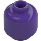 LEGO Dark Purple Minifigure Head (Recessed Solid Stud) (3274 / 3626)