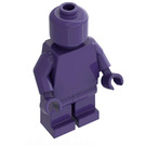 LEGO Dark Viola Monochrome Minifigure