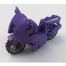LEGO Motorcycle Fairing with Medium Stone Grey wheels (52035)