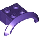 LEGO Violet foncé Garde-boue Brique 2 x 4 x 1 avec Roue Arche
 (28579 / 98282)