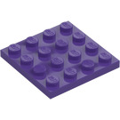 LEGO Dunkles Violett Platte 4 x 4 (3031)