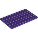 LEGO Dark Purple Plate 6 x 10 (3033)