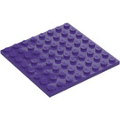 LEGO Dark Purple Plate 8 x 8 (41539 / 42534)