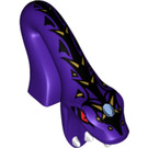 LEGO Dark Purple Pythor P. Chumsworth Head (14022 / 99818)