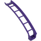 LEGO Dark Purple Rail 2 x 16 x 6 Bow with 3.2 Shaft (26560)