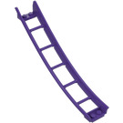 LEGO Dark Purple Rail 2 x 16 x 6 Inverted Bow with 3.2 Shaft (26559)