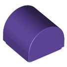 LEGO Dark Purple Slope 1 x 1 Curved (49307)