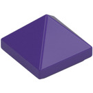 LEGO Violet Foncé Pente 1 x 1 x 0.7 Pyramide (22388 / 35344)