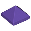 LEGO Dark Purple Slope 1 x 1 x 0.7 Pyramid (22388 / 35344)