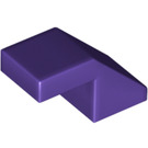 LEGO Violet foncé Pente 1 x 2 (45°) (28192)