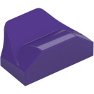 LEGO Dark Purple Slope 1 x 2 x 0.7 Curved with Fin (47458 / 81300)