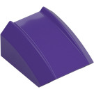 LEGO Dark Purple Slope 1 x 2 x 2 Curved (30602 / 47904)