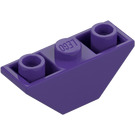 LEGO Dark Purple Slope 1 x 3 (45°) Inverted Double (2341 / 18759)