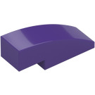 LEGO Dark Purple Slope 1 x 3 Curved (50950)