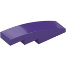 LEGO Dark Purple Slope 1 x 4 Curved (11153 / 61678)