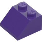 LEGO Tumma purppura Luiska 2 x 2 (45°) (3039 / 6227)